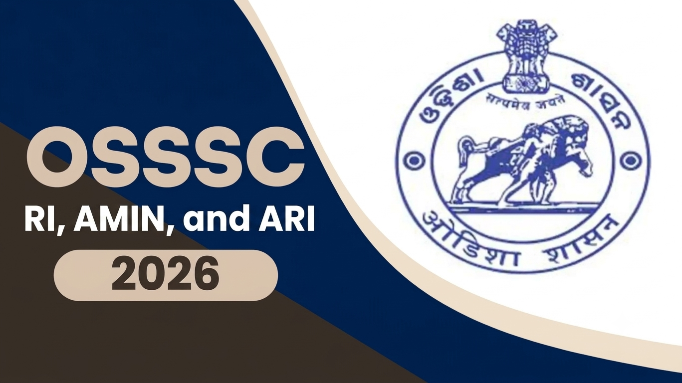 OSSSC RI,AMIN AND ARI Mains Paper  26 April 2026
